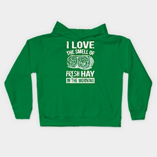 Smell of Fresh Hay Kids Hoodie